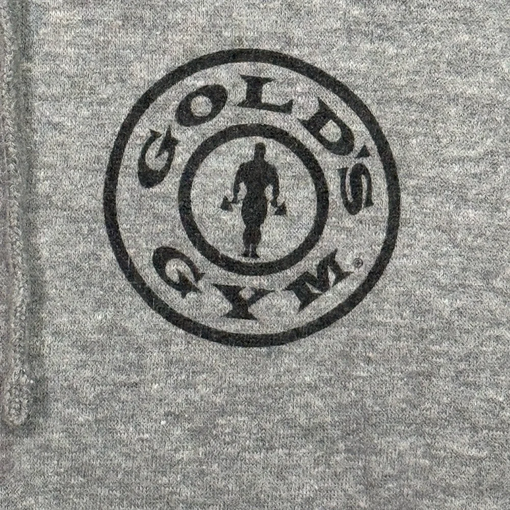 Gold's Gym Gray Men's Zip-Up Sweater - Picture 2 of 2